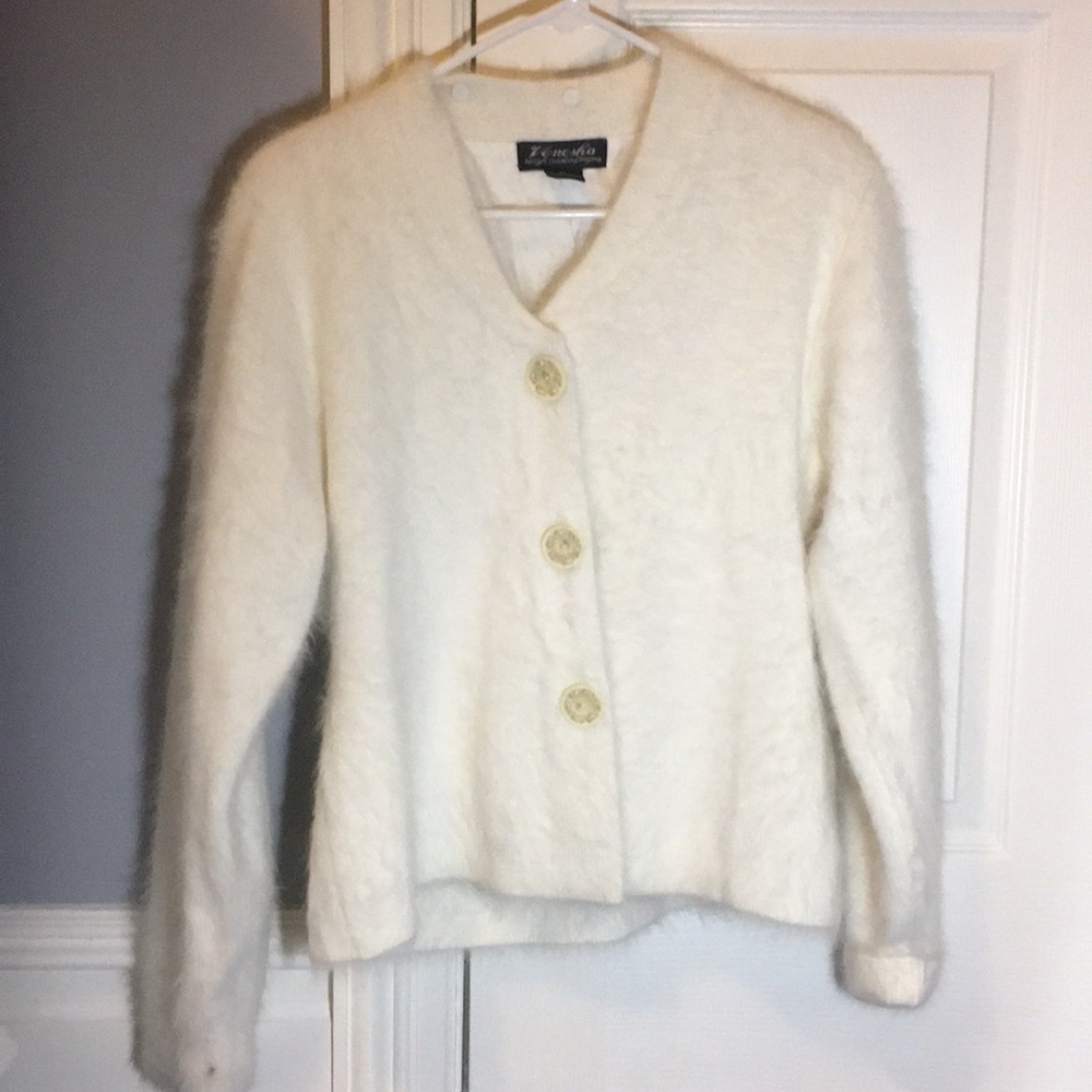 Fluffy sweater